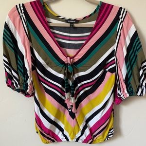 Express puff sleeve blouse